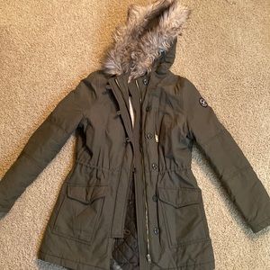 Army parka jacket American eagle